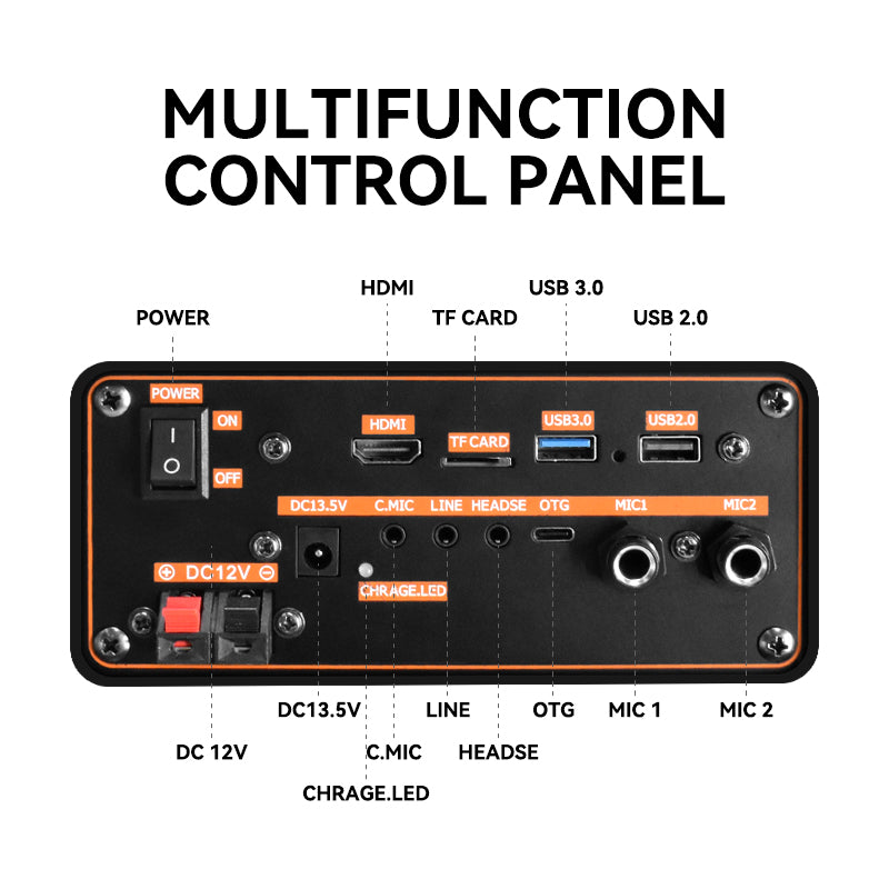 Kit Karaoké Tout-en-Un (2025) | Enceinte Puissante avec 2 Micros Sans Fil Inclus | Compatible avec Tous Vos Écrans (Télé, Phone, Tablet) | Fonctions USB, FM, AUX | Pour Animations Festives (Noir)