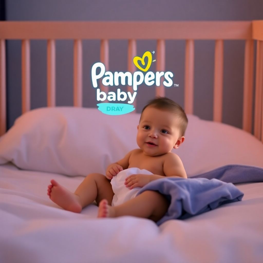 PAMPERS COUCHES BÉBÉ BABY-DRY TAILLE 3, 280 COUCHES (6-10 kg)